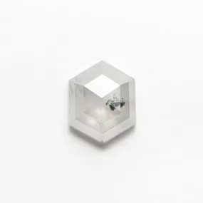 1.25ct 7.39x6.00x3.00mm Hexagon Rosecut 19619-15