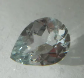 .90 CTS. SPARKLING ICE BLUE PEAR SHAPE MONTANA SAPPHIRE