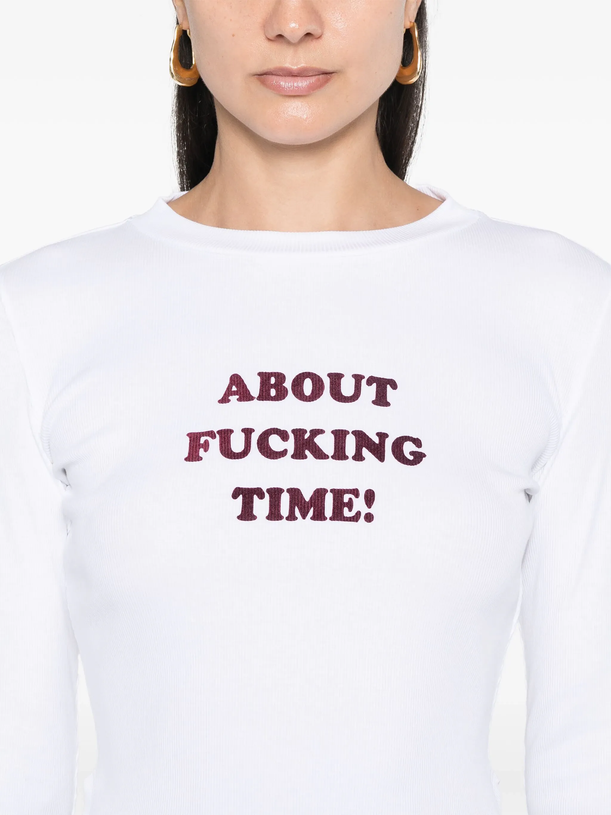 About F*time long sleeves t-shirt