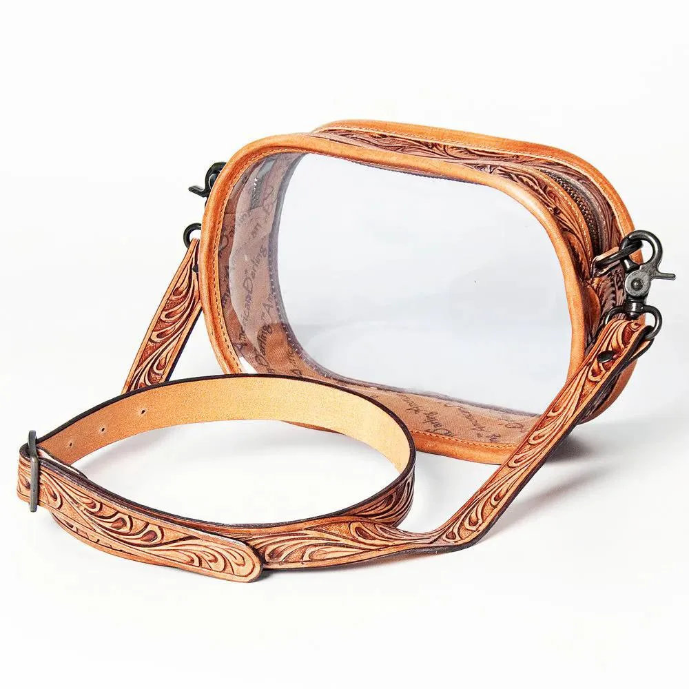 AD Tooled Clear Crossbody