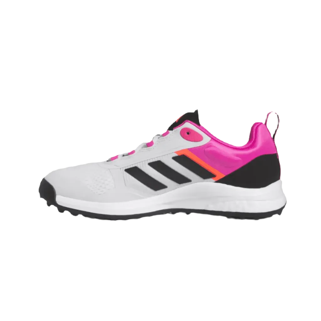 Adidas Ladies Zoysia Golf Shoes - Grey/Pink