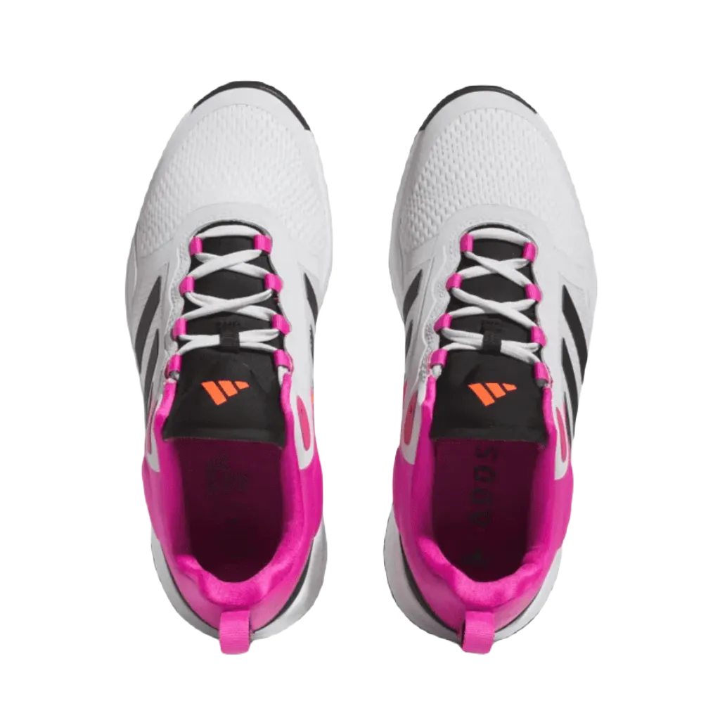 Adidas Ladies Zoysia Golf Shoes - Grey/Pink