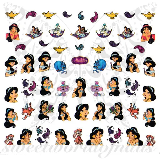 Aladdin Nail Art Water Decals