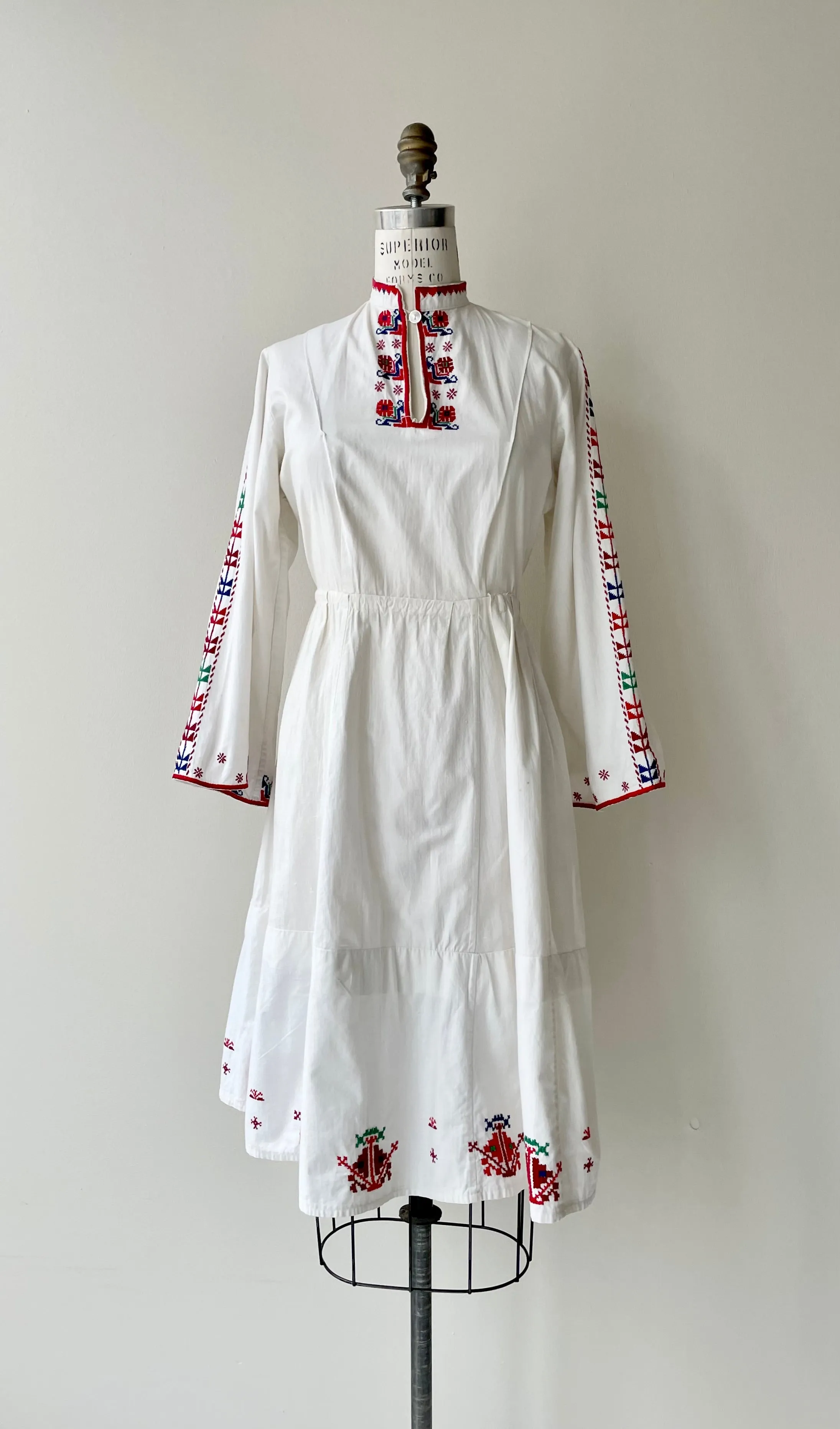 Antique Balkan Folk Dress