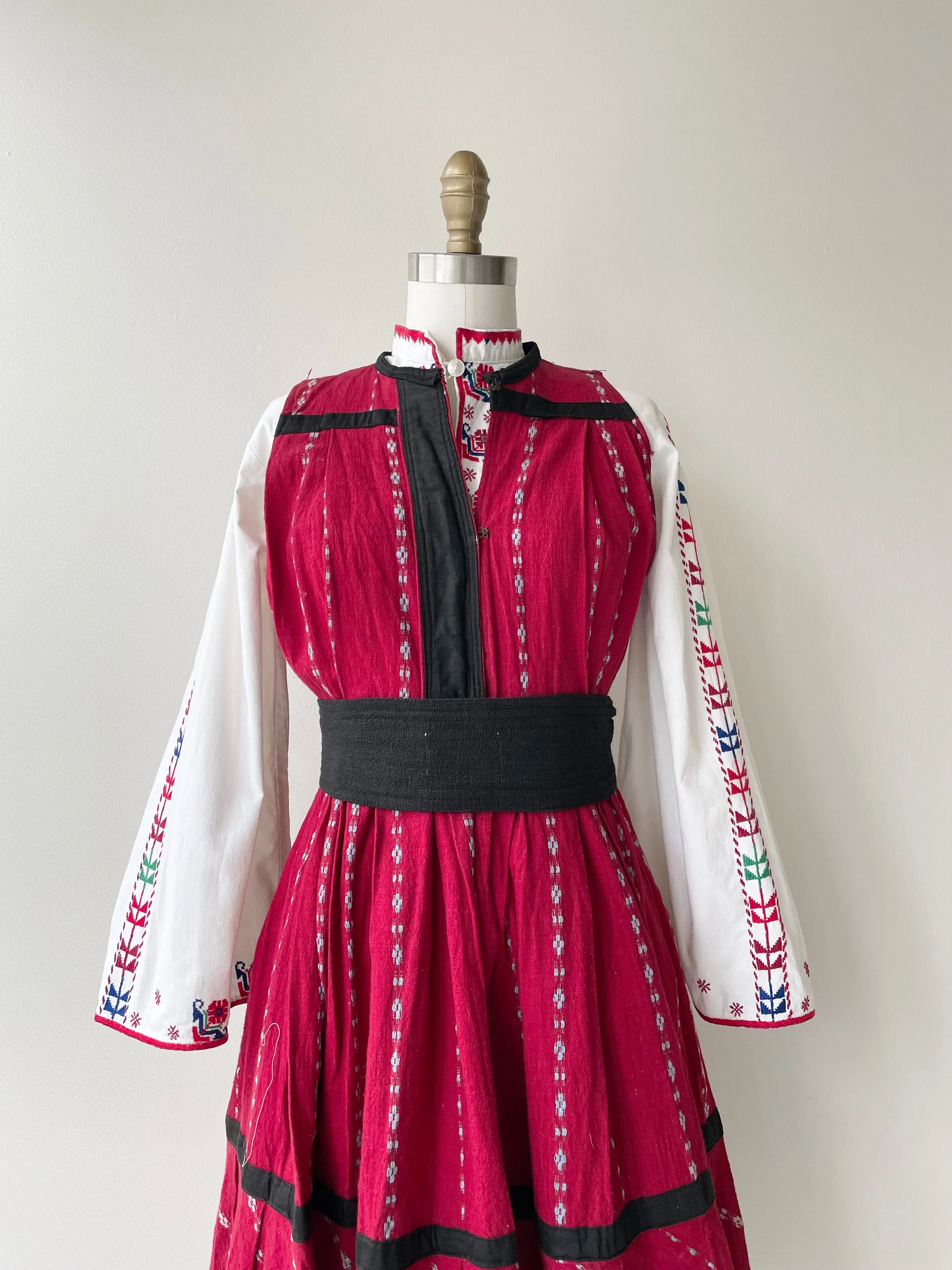 Antique Balkan Folk Dress