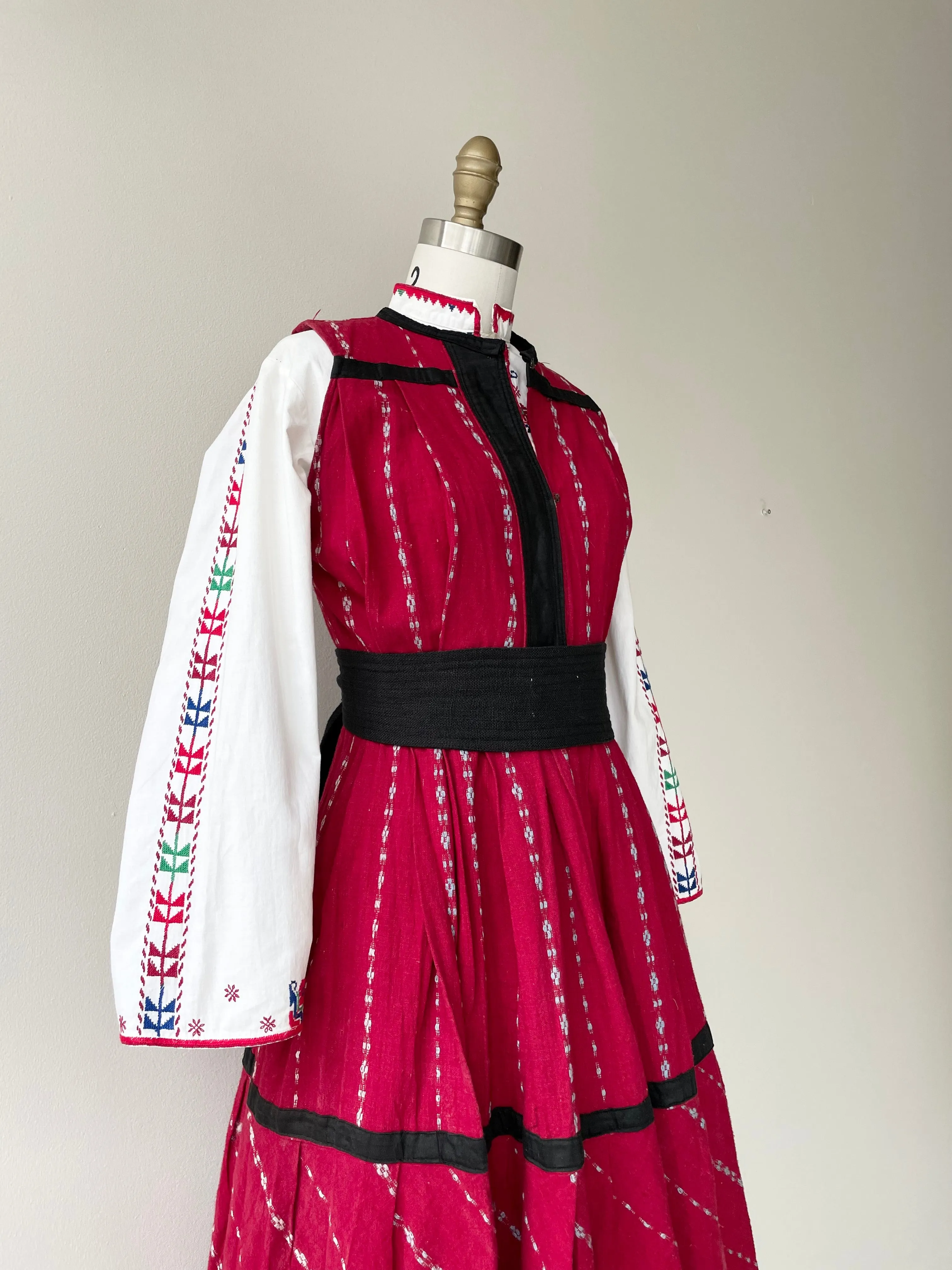 Antique Balkan Folk Dress