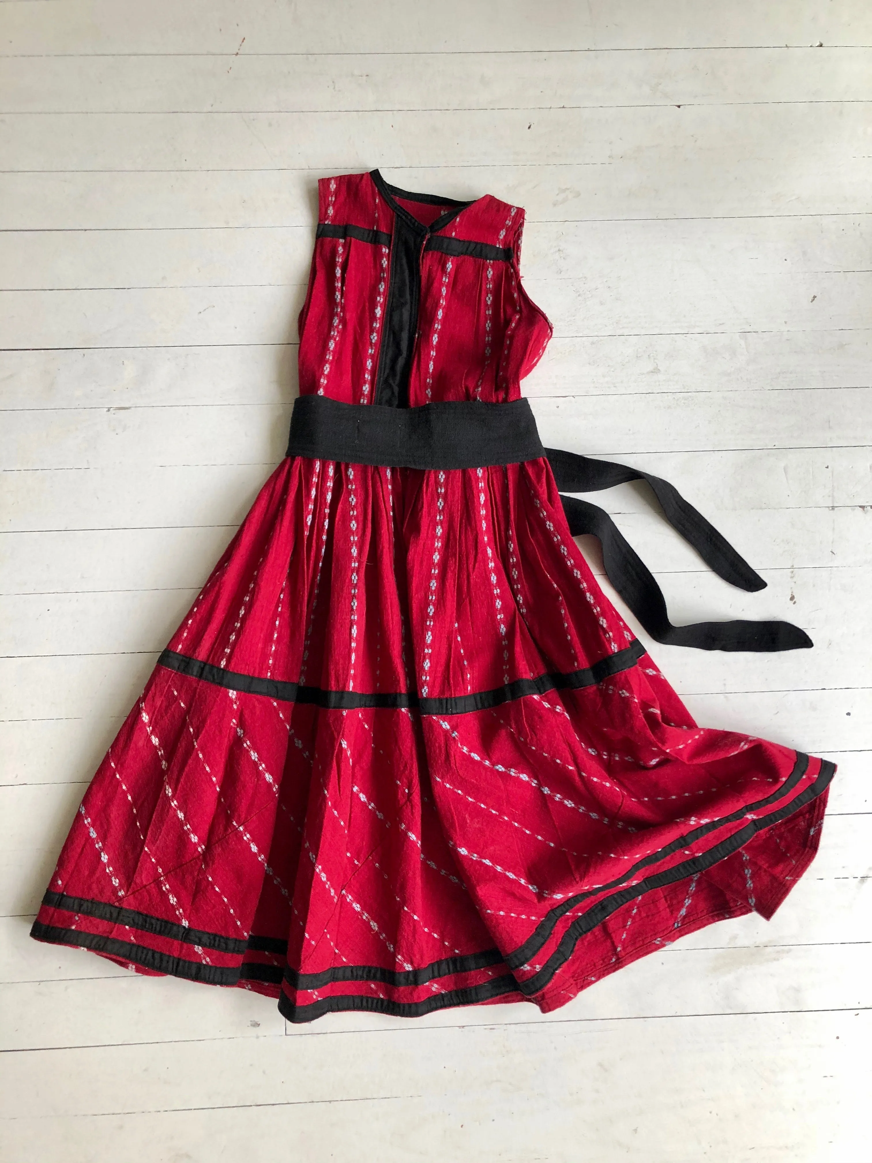 Antique Balkan Folk Dress