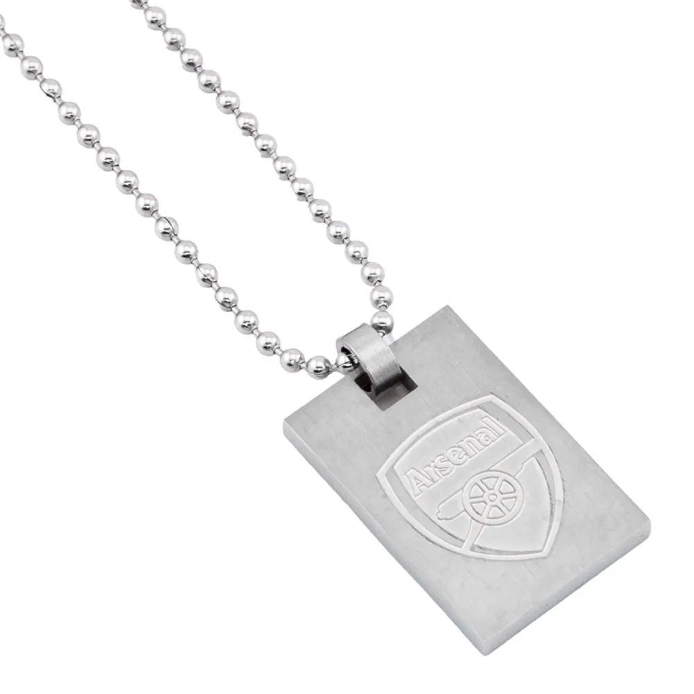 Arsenal FC Dog Tag & Chain