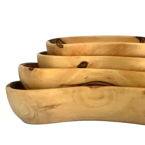 Banana Shaped Olive Wood Bowl (available in four sizes)