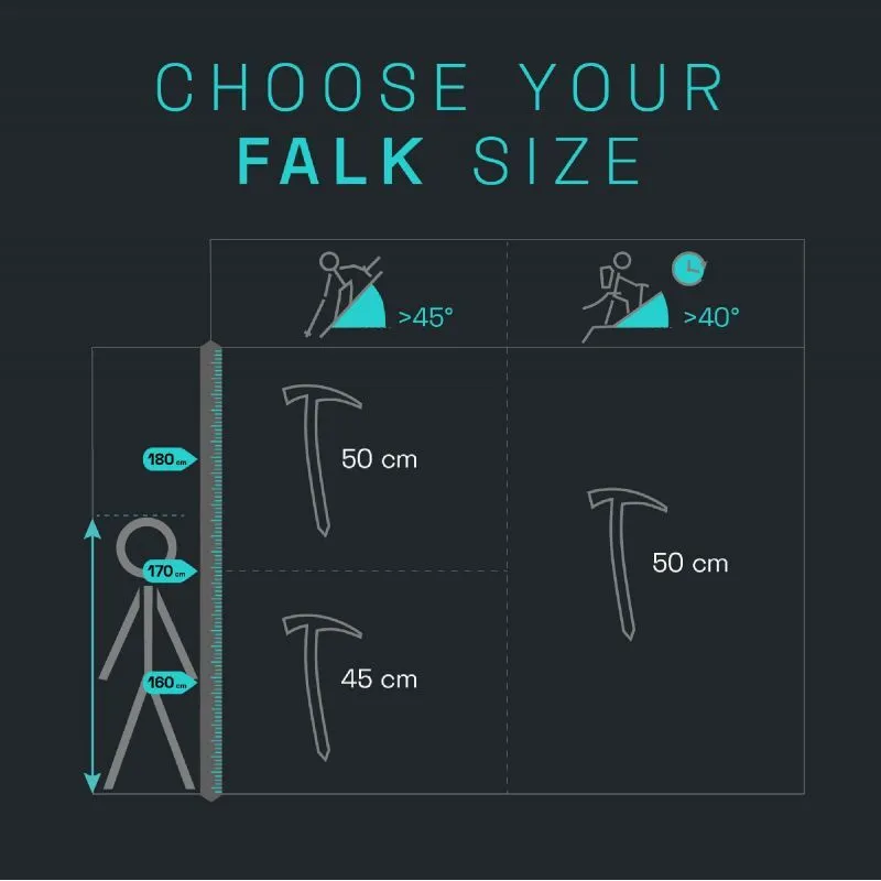 Blue Ice  Falk Ice Axe - Piccozza