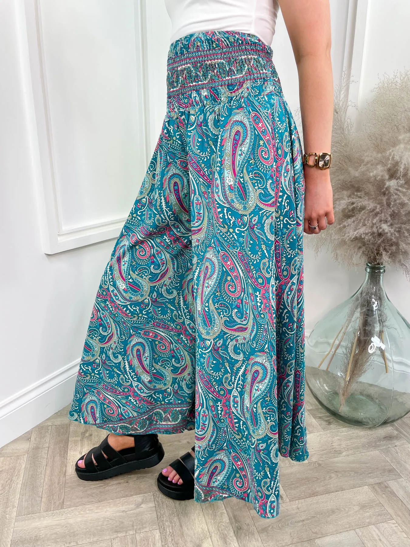 Boho Palazzo Pants - 5 Colours