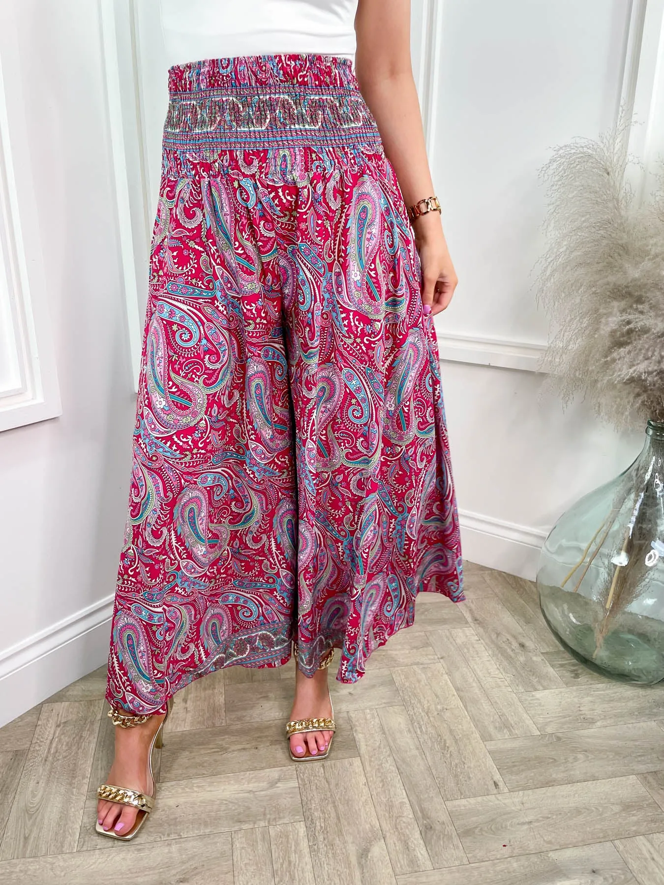 Boho Palazzo Pants - 5 Colours