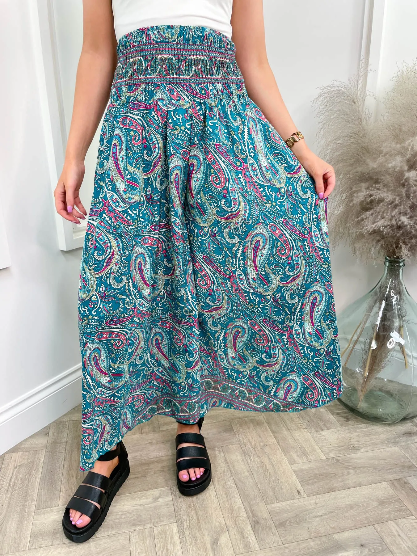 Boho Palazzo Pants - 5 Colours