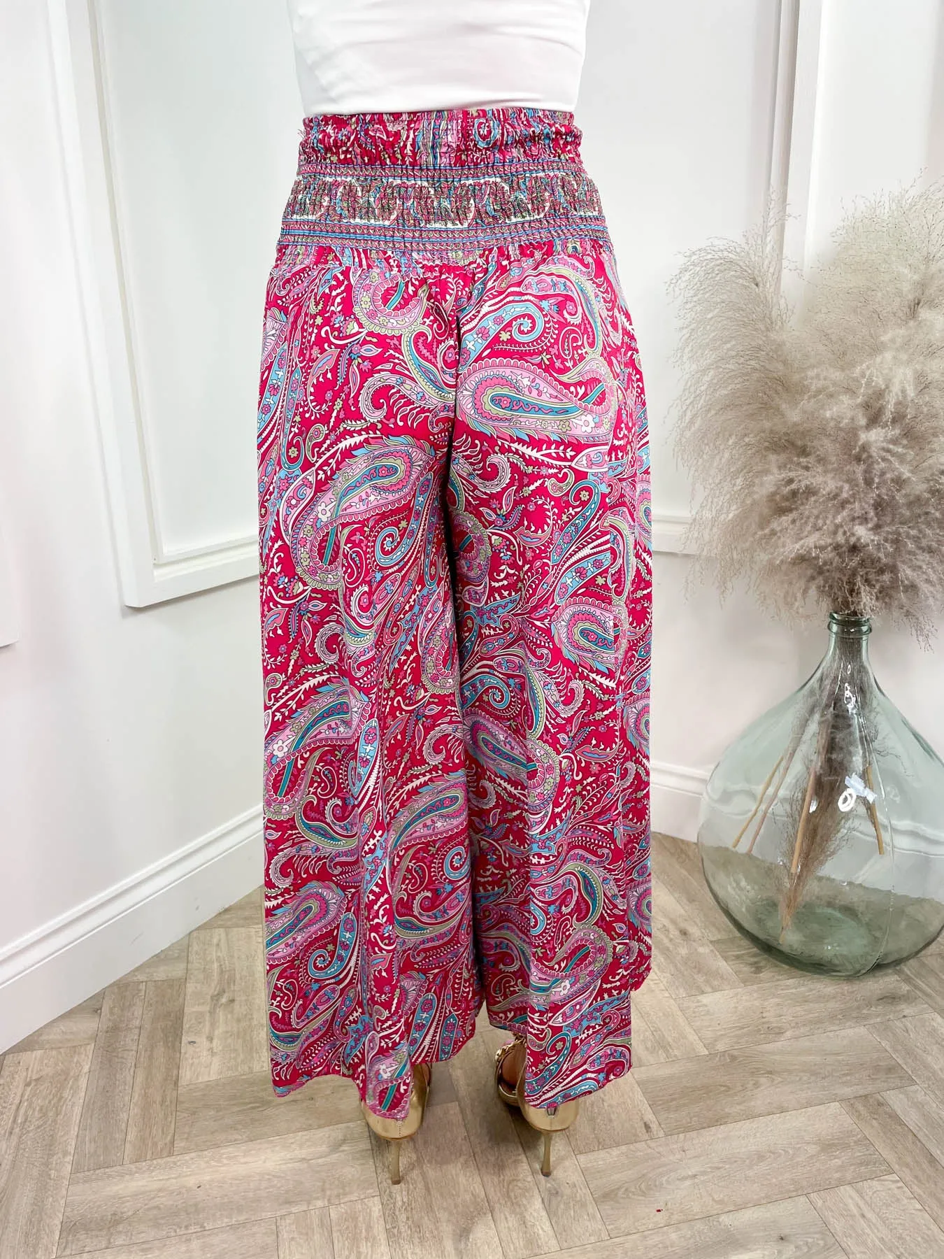 Boho Palazzo Pants - 5 Colours