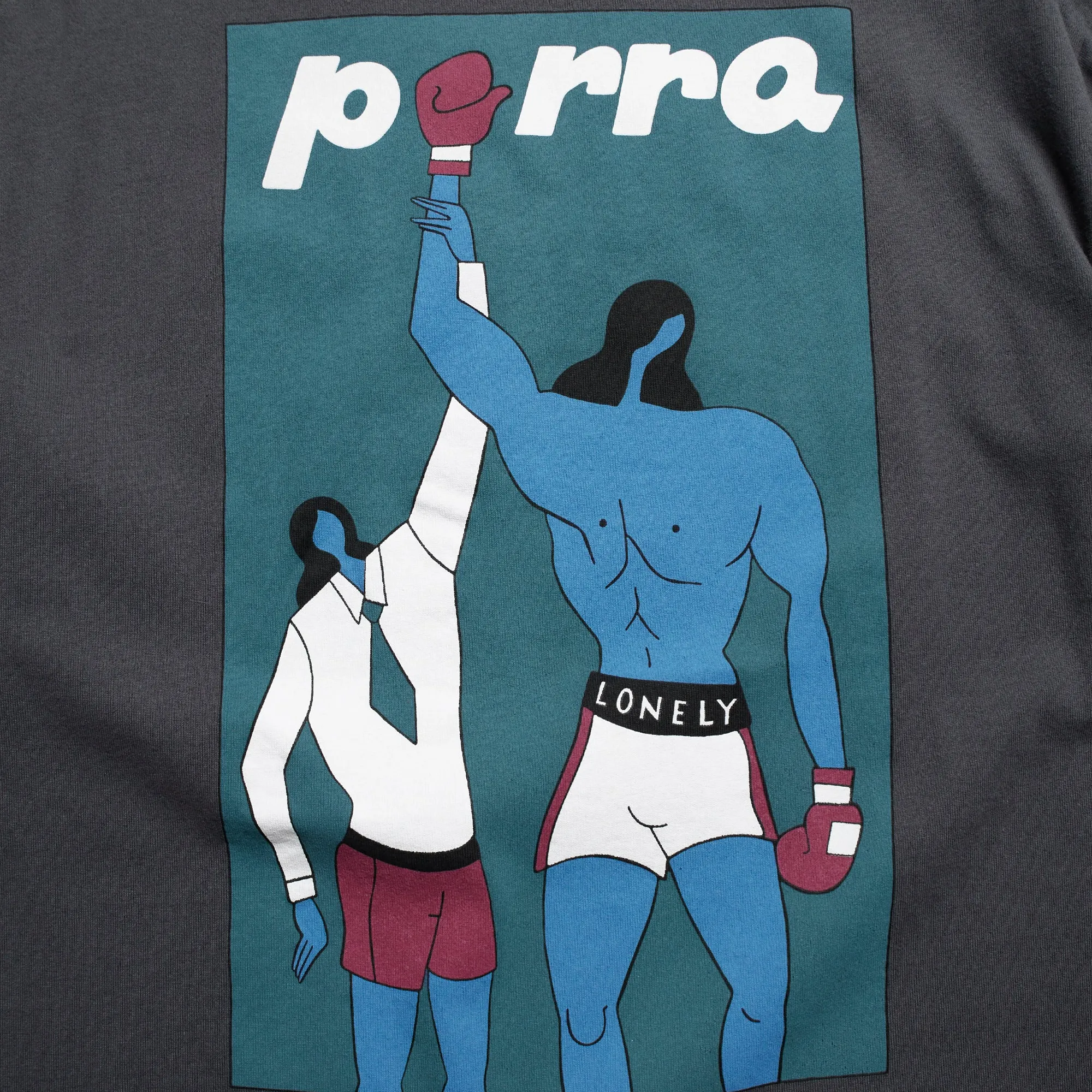 By Parra Round 12 T-Shirt Dark Grey 50300