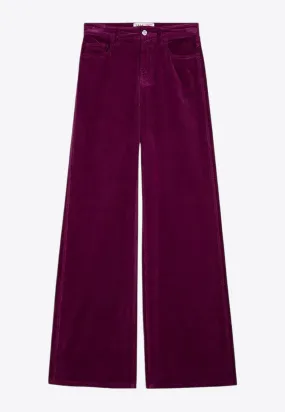 Corduroy Palazzo Pants