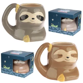 Cute Sloth Shaped Ceramic Mug MUG317