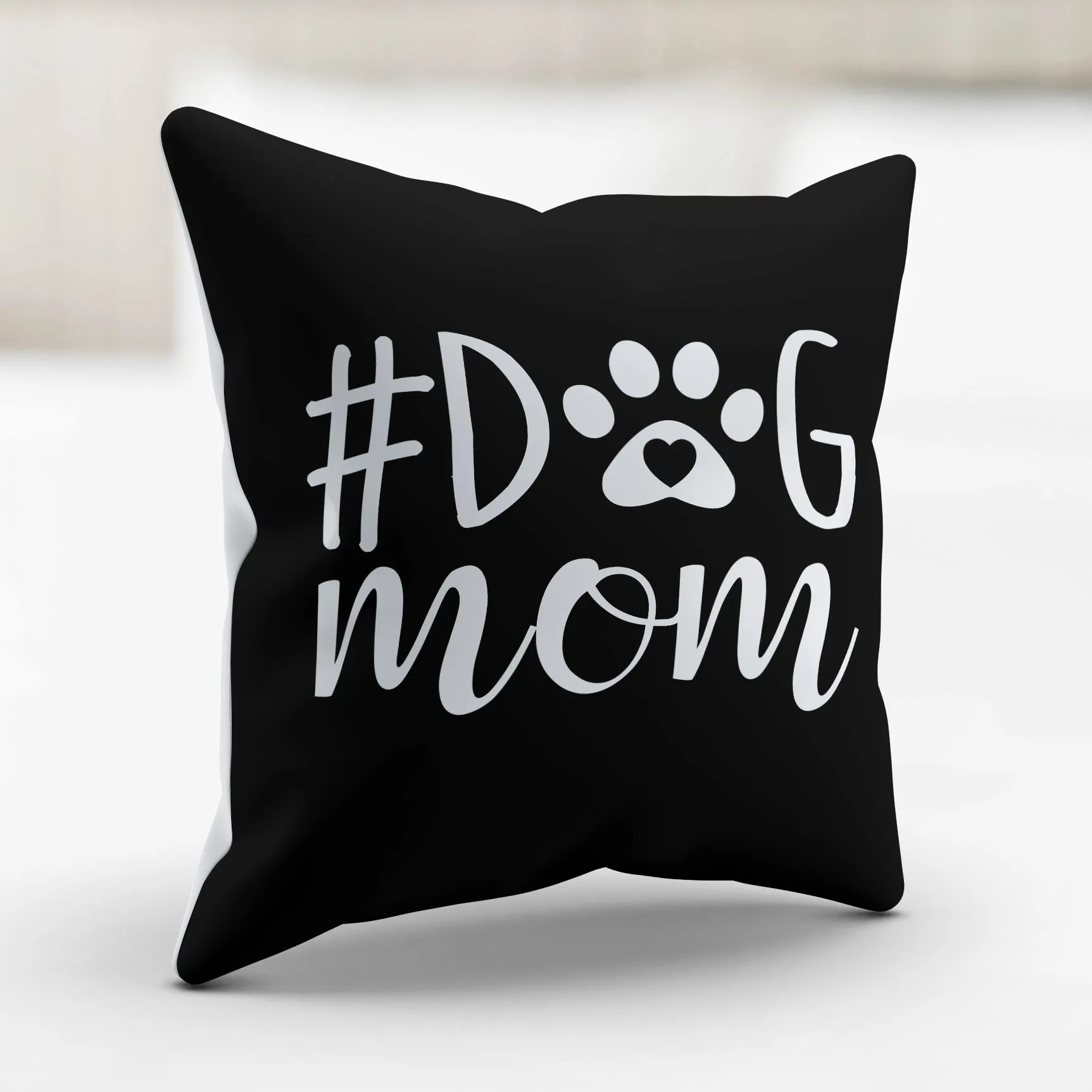 #DogMom Pillow Cover