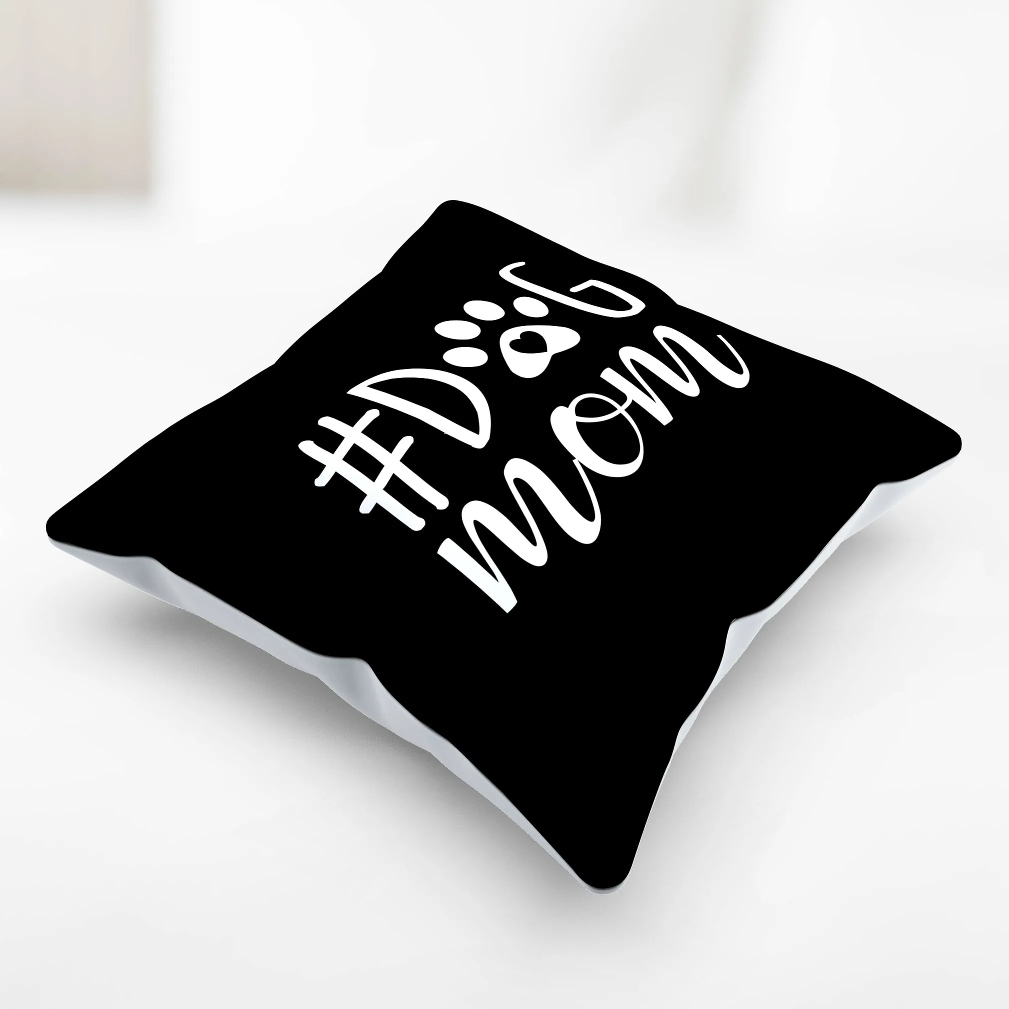 #DogMom Pillow Cover