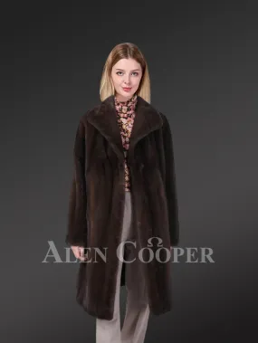 Dressy Long Mink Coat For All Occasions