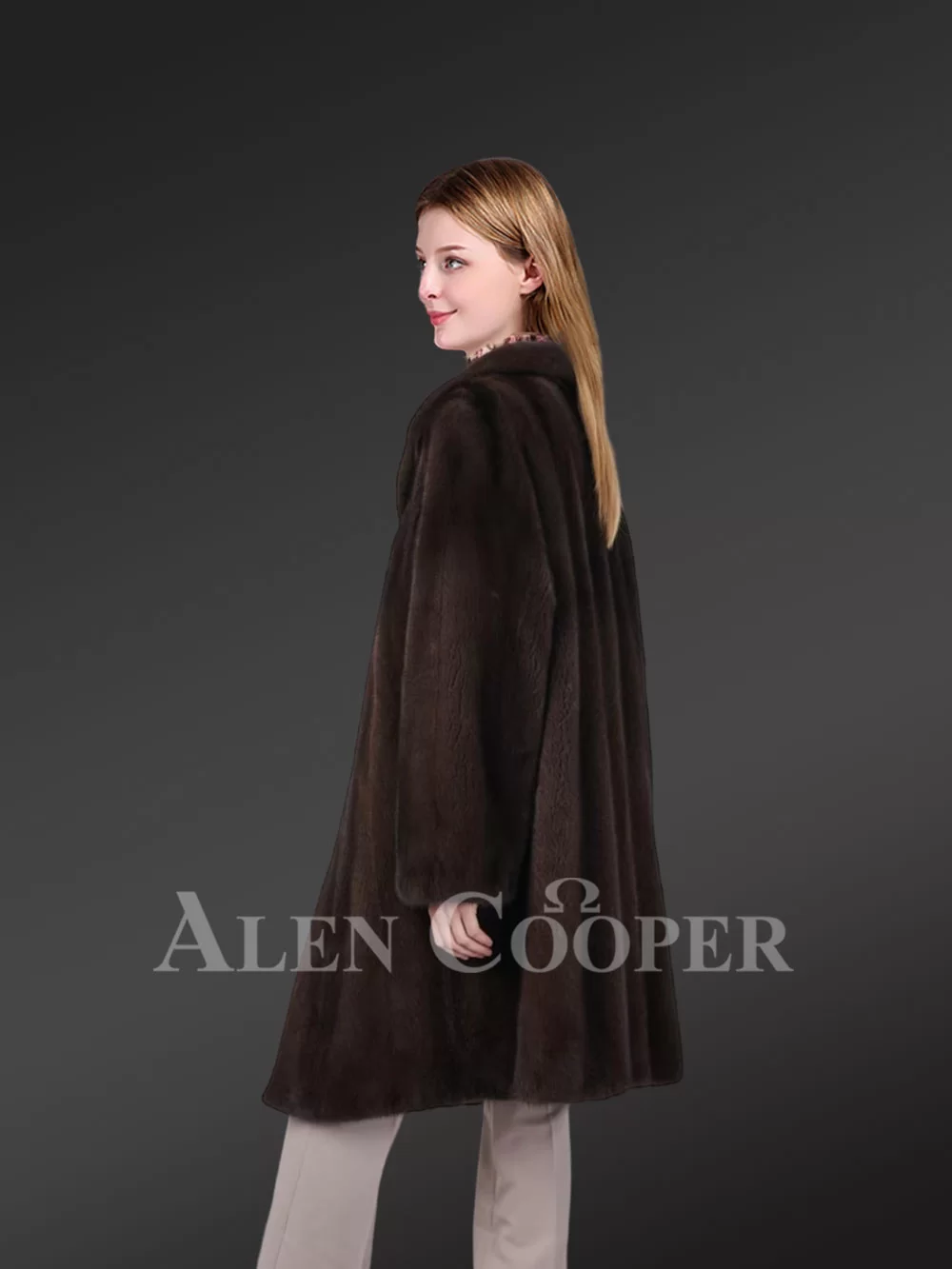 Dressy Long Mink Coat For All Occasions