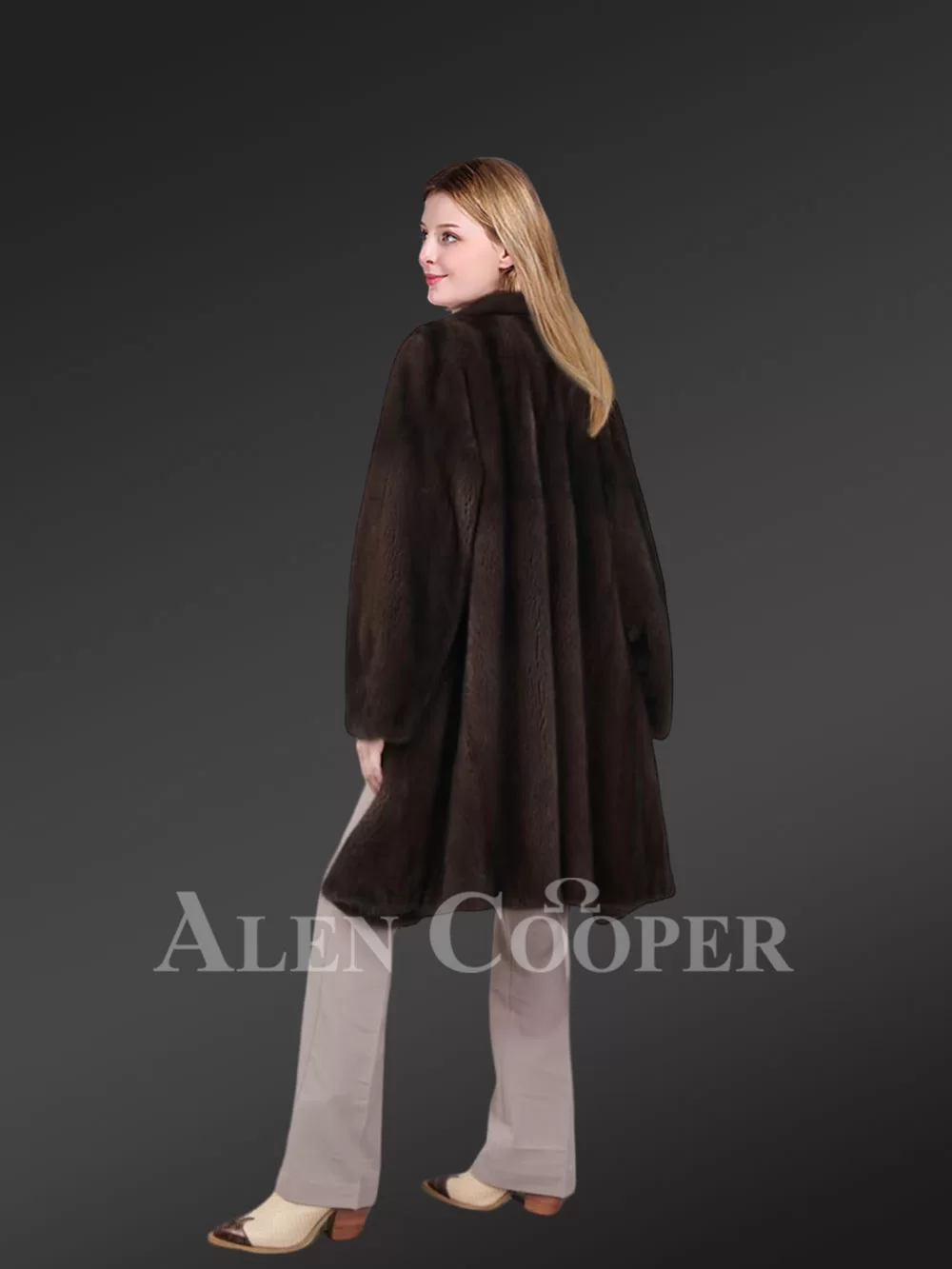 Dressy Long Mink Coat For All Occasions