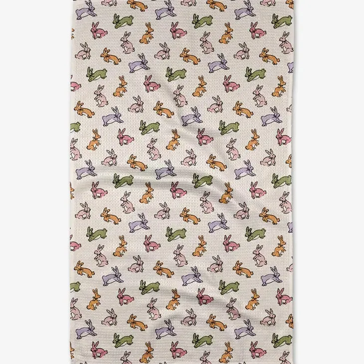 Easter Bunny Tea Towel