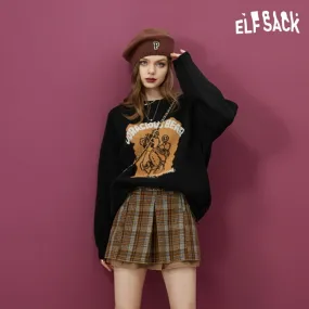 ELF SACK  |Street Style V-neck & Crew neck