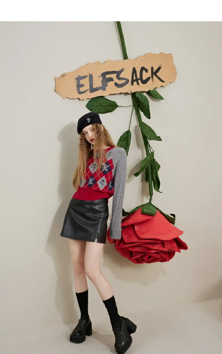 ELF SACK  |V-neck & Crew neck