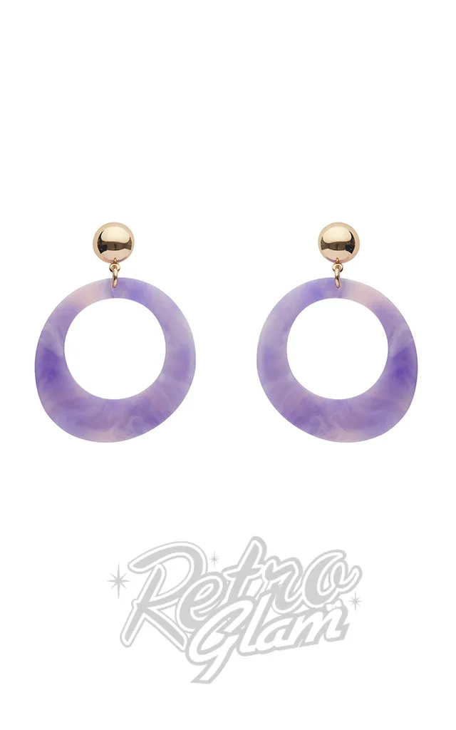 Erstwilder Essentials Statement Circle Drop Earrings