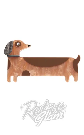 Erstwilder Long Dog Brooch