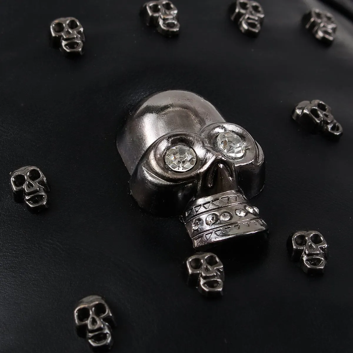 Fashion Skull Face Punk Rivet Shoulder Bags