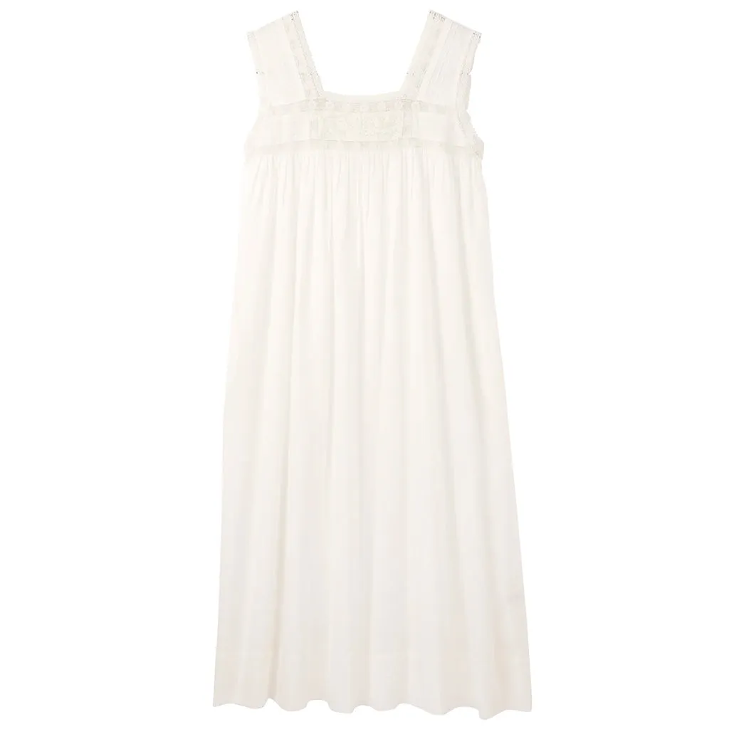 Faune Woman Gardenia Dress Vintage White