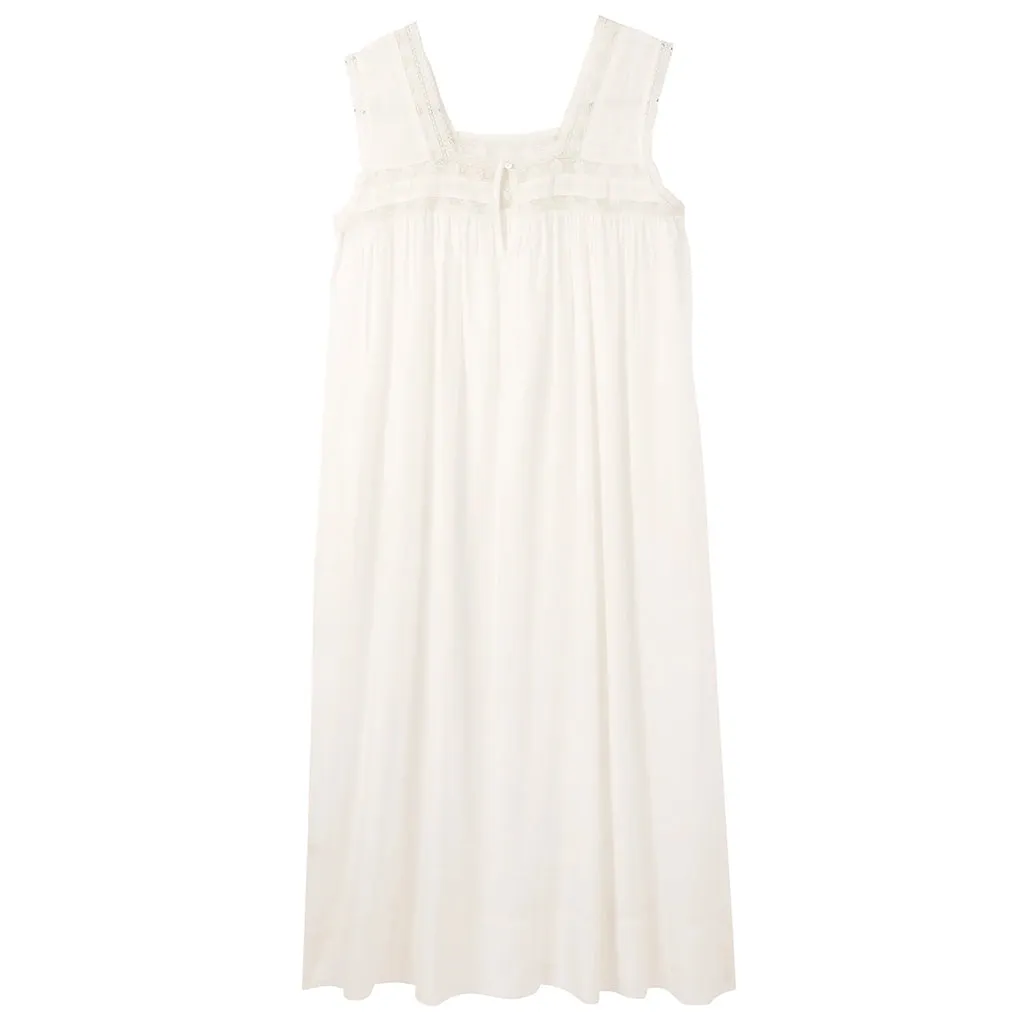 Faune Woman Gardenia Dress Vintage White