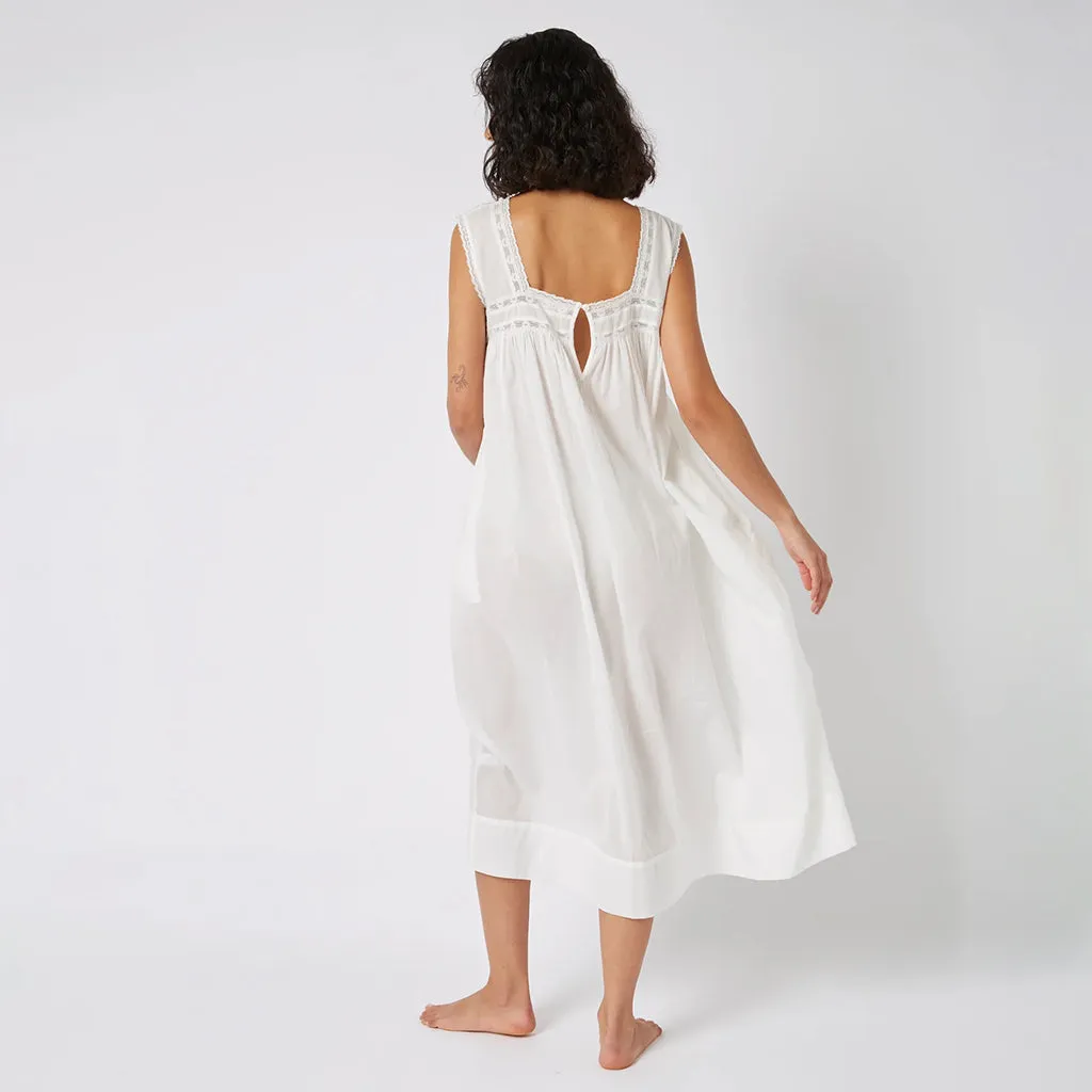 Faune Woman Gardenia Dress Vintage White