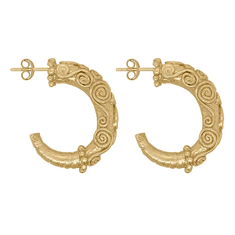 Feronia Hoops - 18K Gold Plated