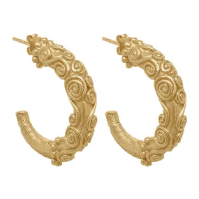 Feronia Hoops - 18K Gold Plated