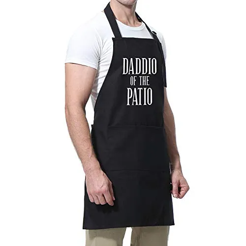 Grill Apron for Dad - Daddio of The Patio - Father Day Bundle Gifts