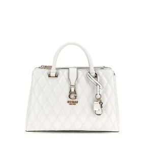 GUESS ADI Satchel Bag White