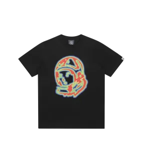 HEAT MAP HELMET LOGO T-SHIRT - BLACK