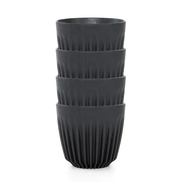 Huskee Charcoal Cups - 4 Pack