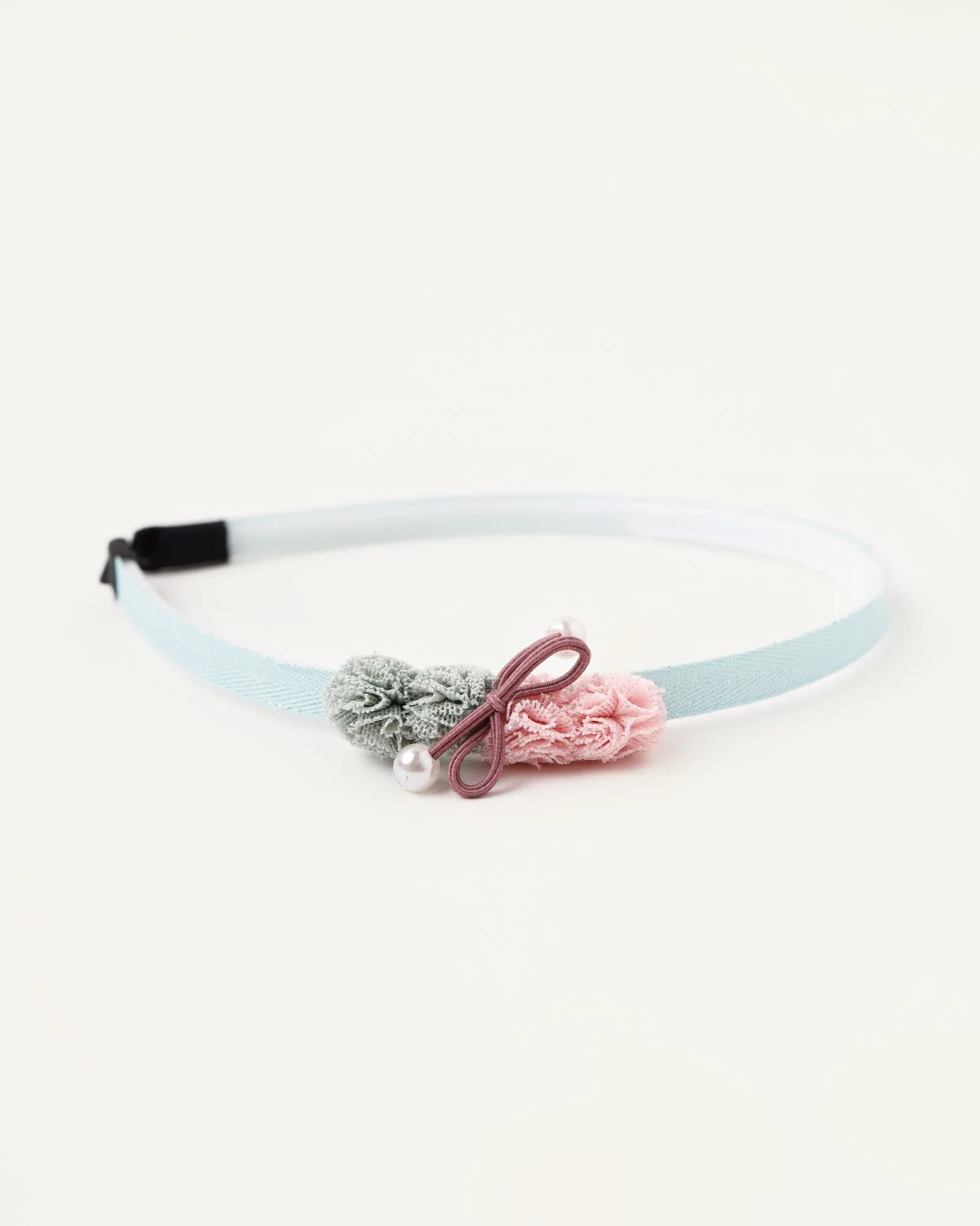 Ice Blue Glitter Headband