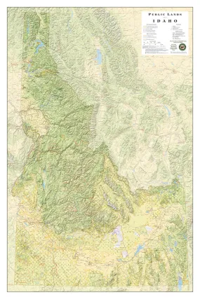 Idaho Public Land Map