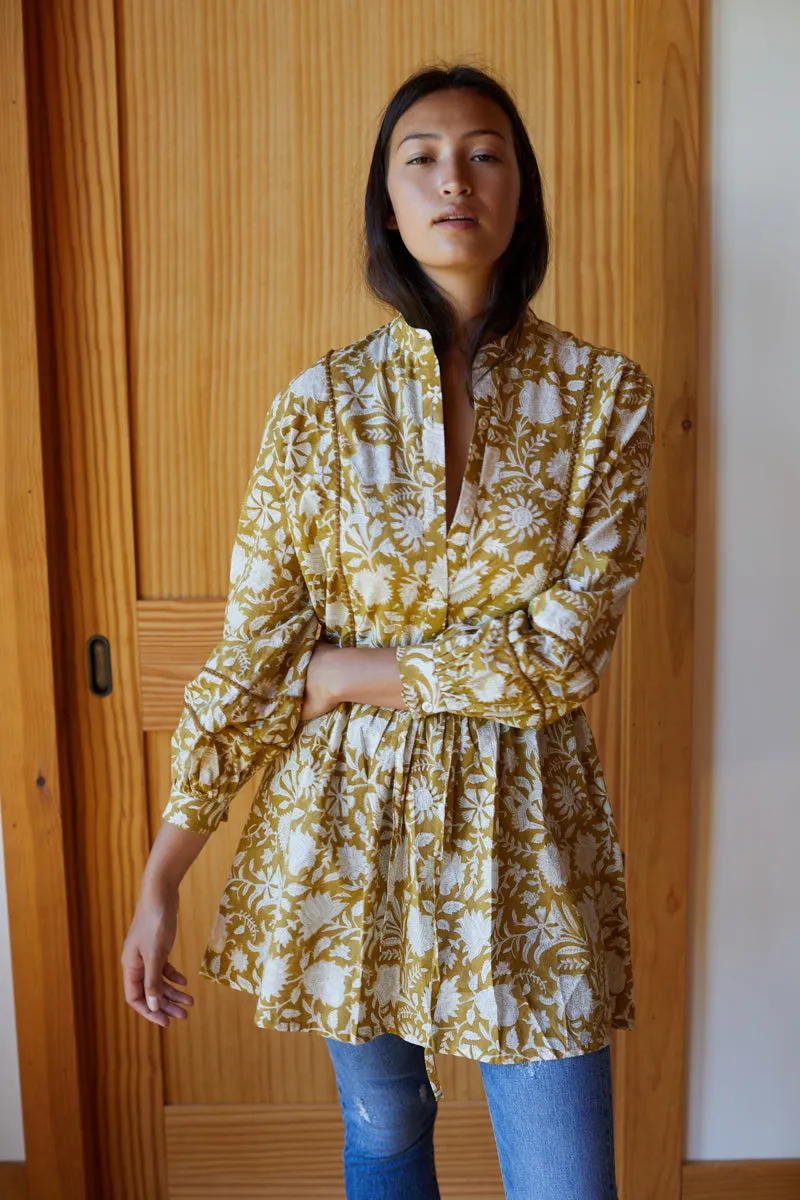 Josephine Dress - Vintage Ochre