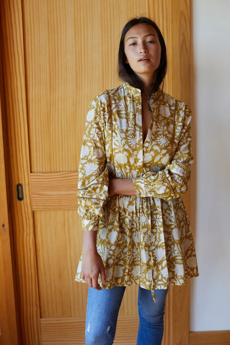 Josephine Dress - Vintage Ochre