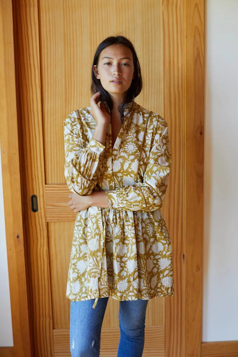 Josephine Dress - Vintage Ochre