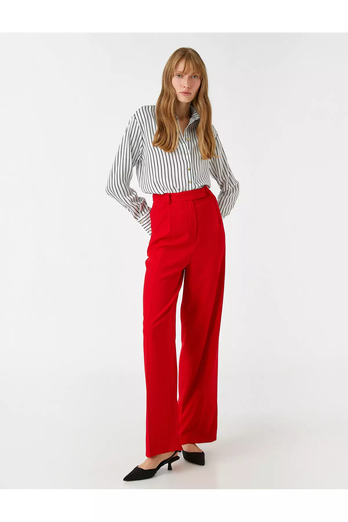 KOTON Pocket Palazzo Pants