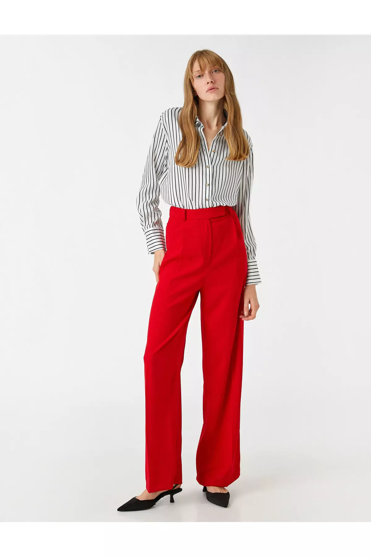 KOTON Pocket Palazzo Pants