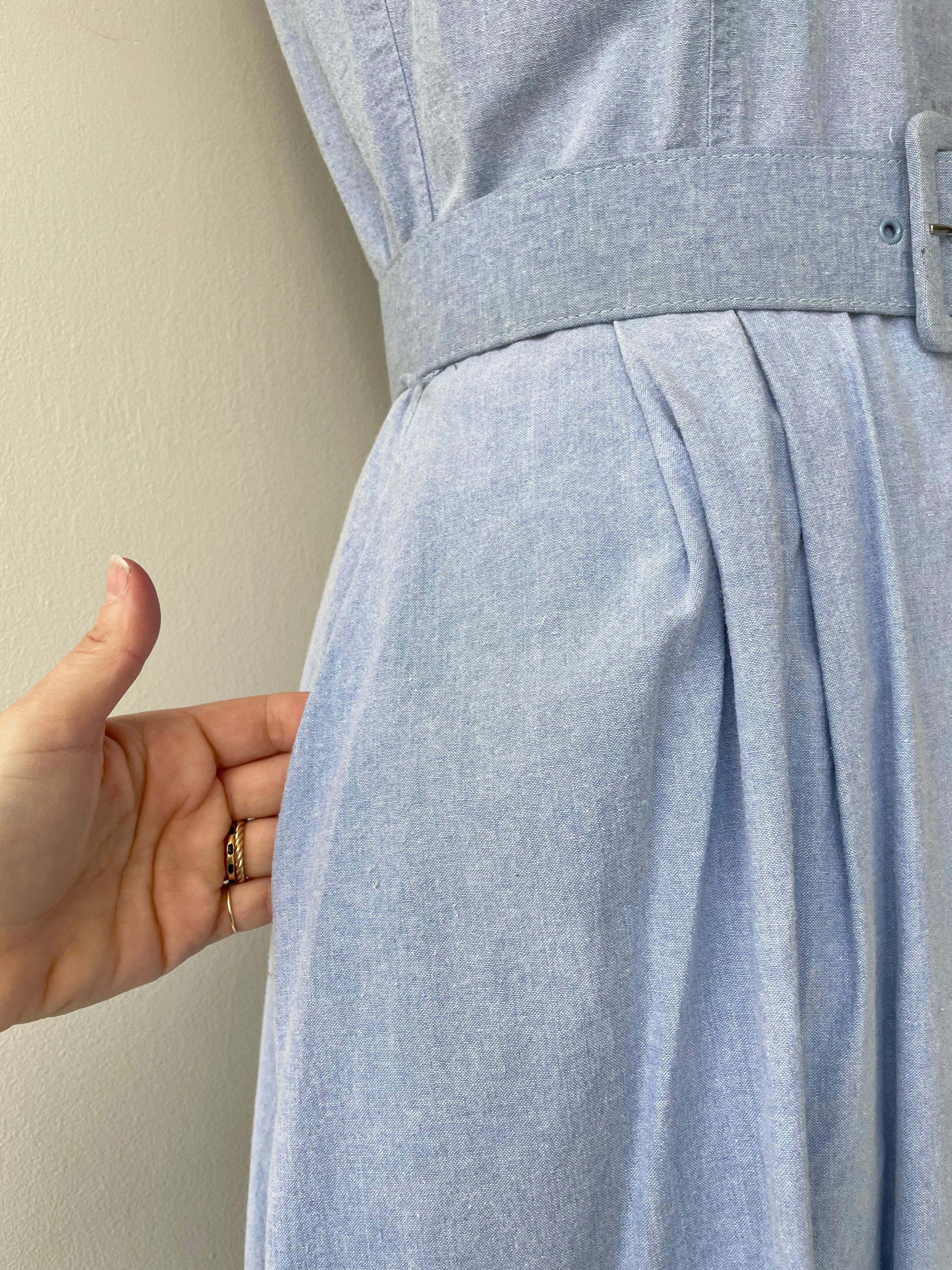 Land's End Chambray Dress