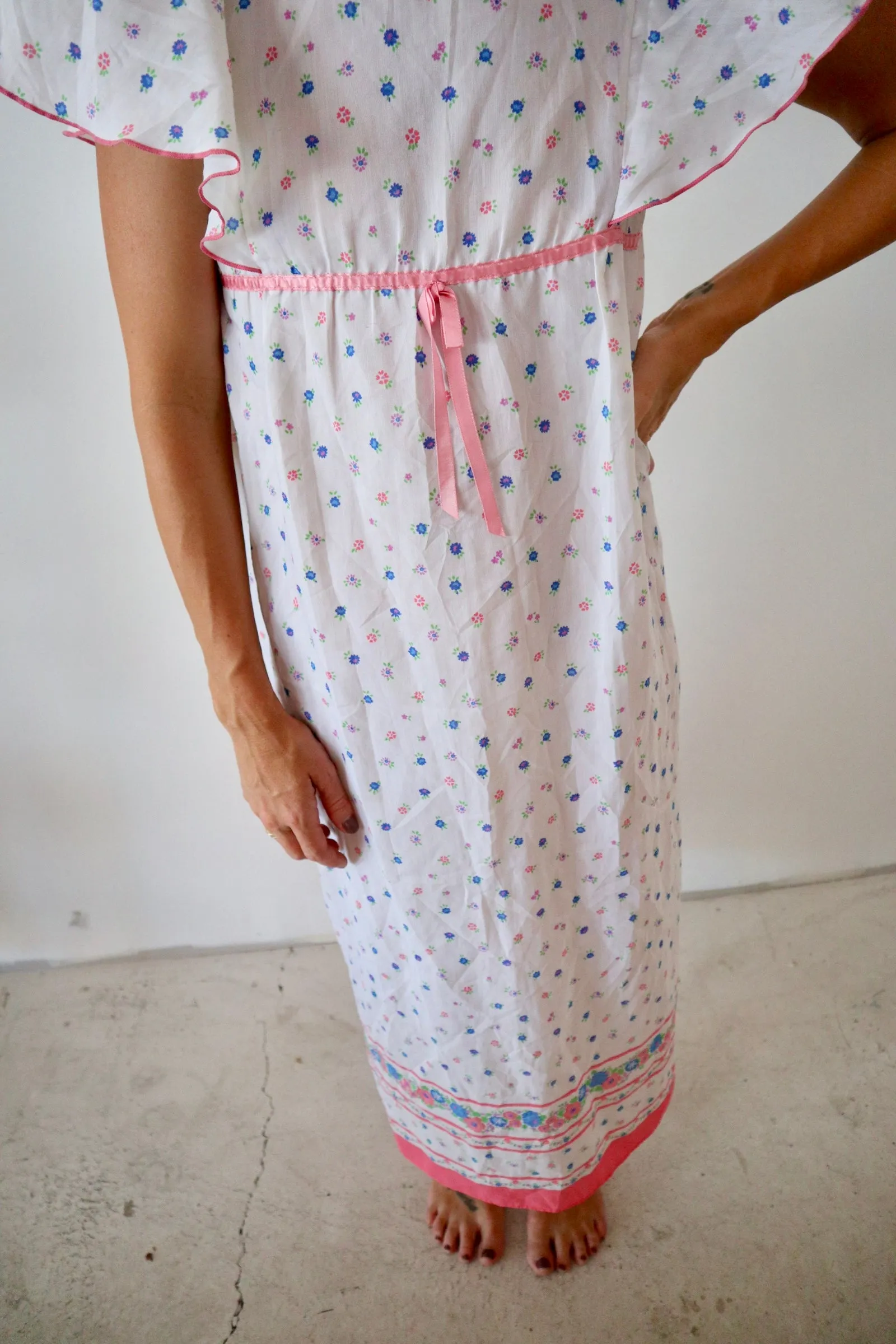 Lily Vintage Maxi Dress (XS)